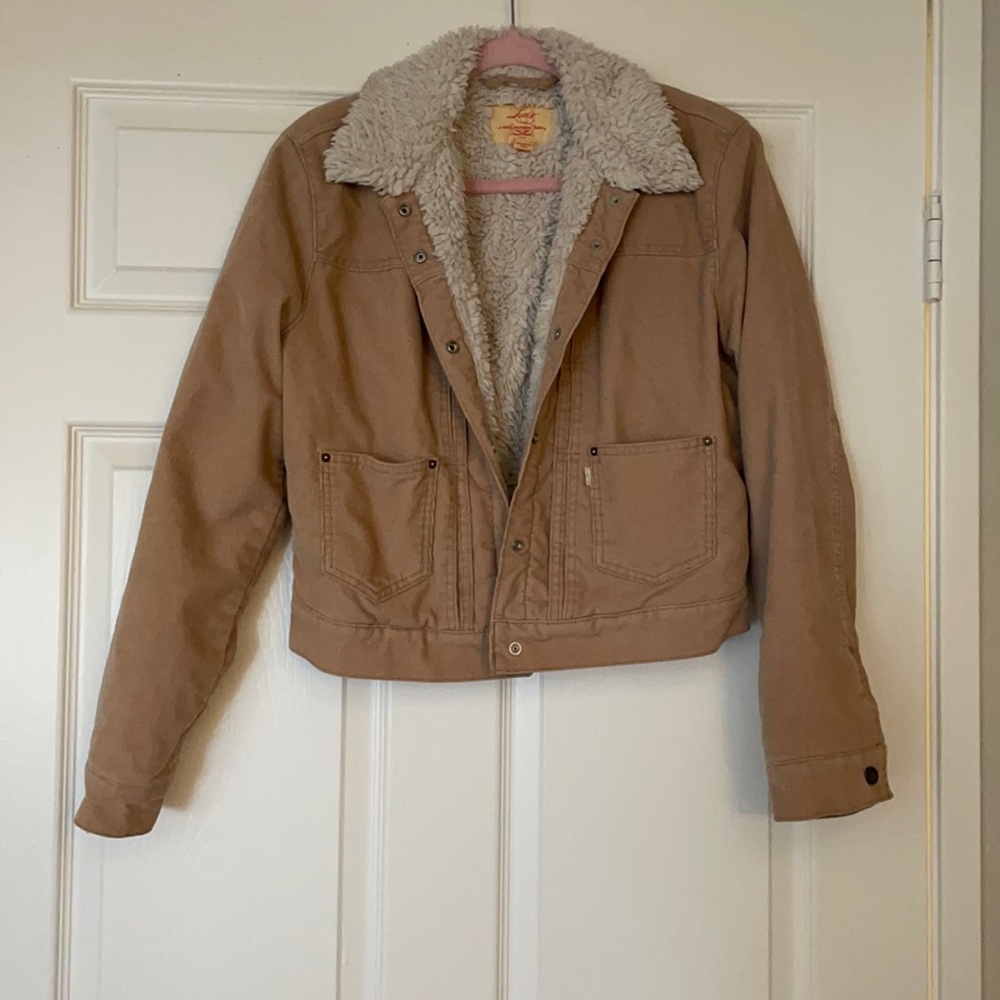 Levi’s corduroy Sherpa lined jacket